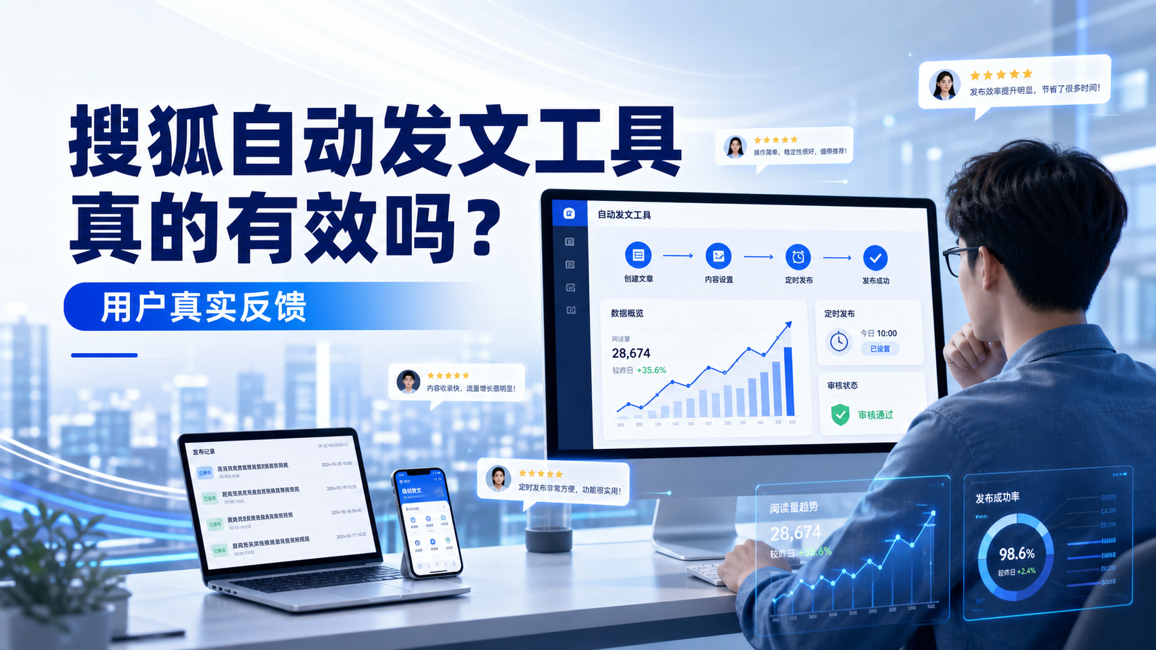 搜狐自动发文工具真的有效吗？滨州用户的真实反馈